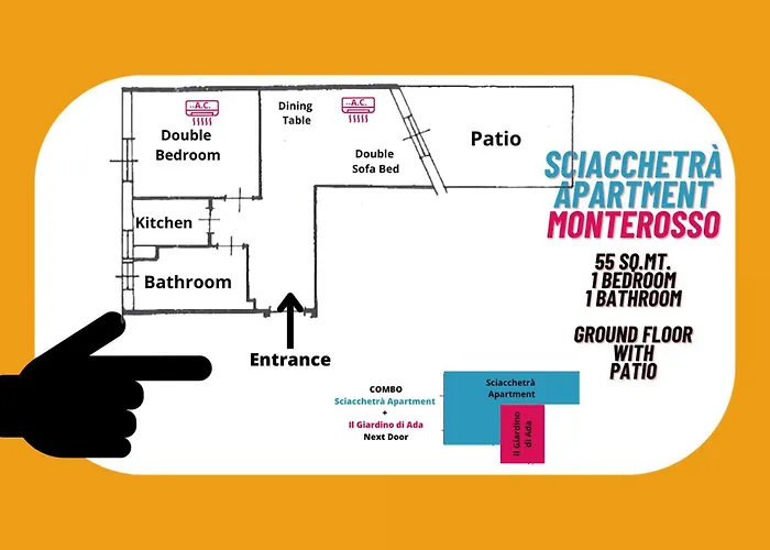 Sciacchetra With Ac & Patio *