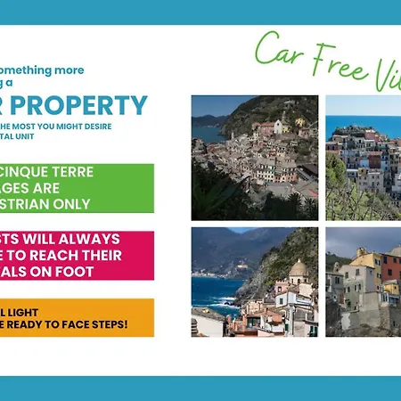 Sciacchetra Ground Floor With Ac * Monterosso al Mare