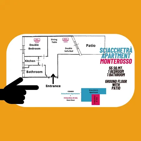 Sciacchetra With Ac & Patio *